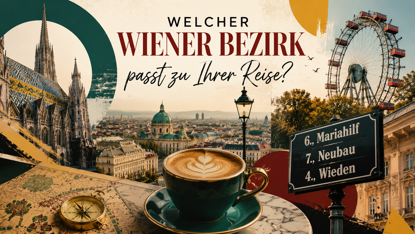 Wo in Wien wohnen als Tourist? Die 7 besten Bezirke im Vergleich – mit Sehenswürdigkeiten, Anbindung, Preisen & Tipps für jeden Reisetyp.