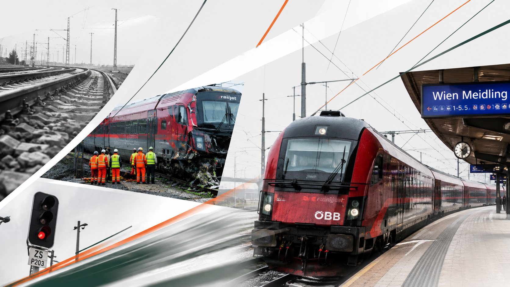 Die Störung zwischen Meidling und Liesing dauert nach dem Railjet-Unfall bei Hetzendorf bis 27. August, 16 Uhr. ÖBB meldet Ausfälle, Verspätungen und Umleitungen im Wiener Bahnverkehr.