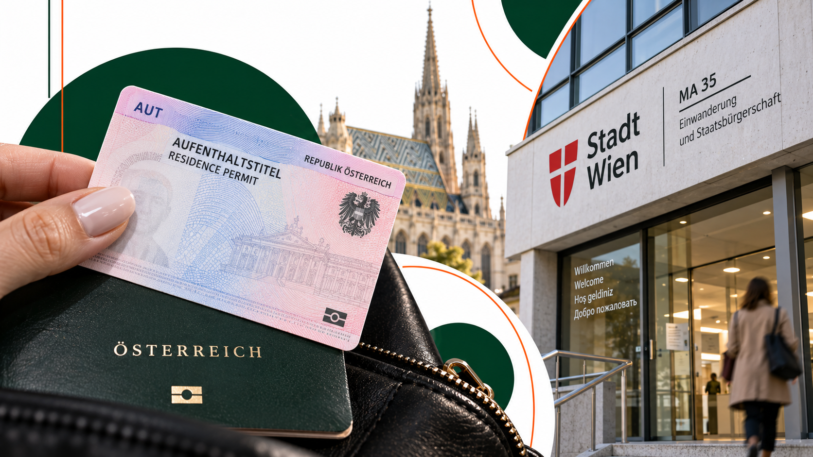 Aufenthaltstitel in Wien verlängern 2026: Fristen nach § 24 NAG, MA-35-Termin, Unterlagen, Gebühren meist 218 Euro sowie Regeln bei abgelaufener Karte, rechtzeitigem Antrag und Notvignette bei MA 35.