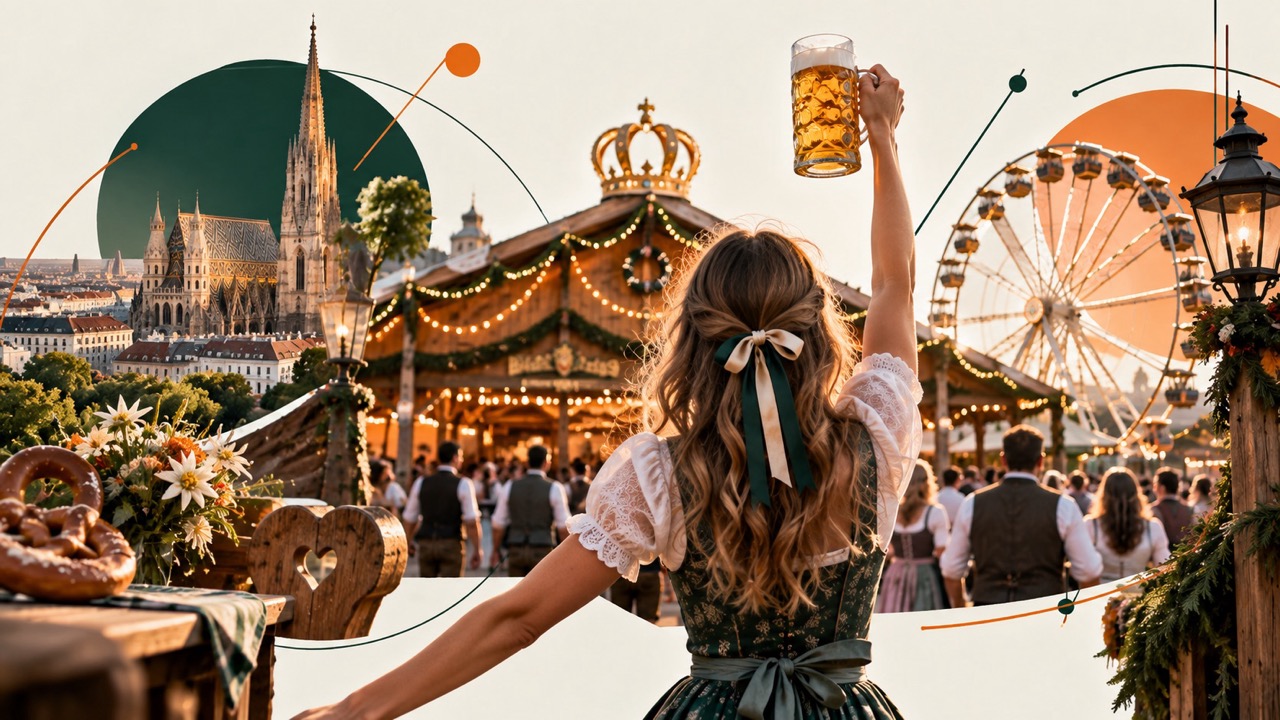 Kaiser Wiesn 2026 in Wien vom 24. September bis 11. Oktober: alle Termine, das komplette Abendprogramm mit Bands und Zelten, Tickets, Preise, Anreise, Parken und Dresscode auf einen Blick.
