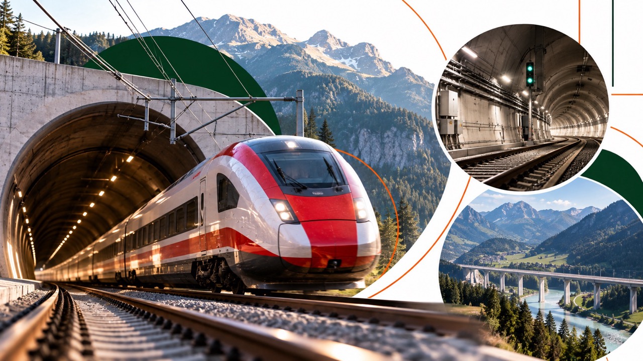 Die ÖBB schließen das Tunnel-Upgrade der Unterinntalbahn pünktlich ab. ETCS Level 2, Blockverdichtung und der Überholbahnhof Vomp erhöhen die Kapazität zwischen Kundl und Baumkirchen, ab Montag früh.