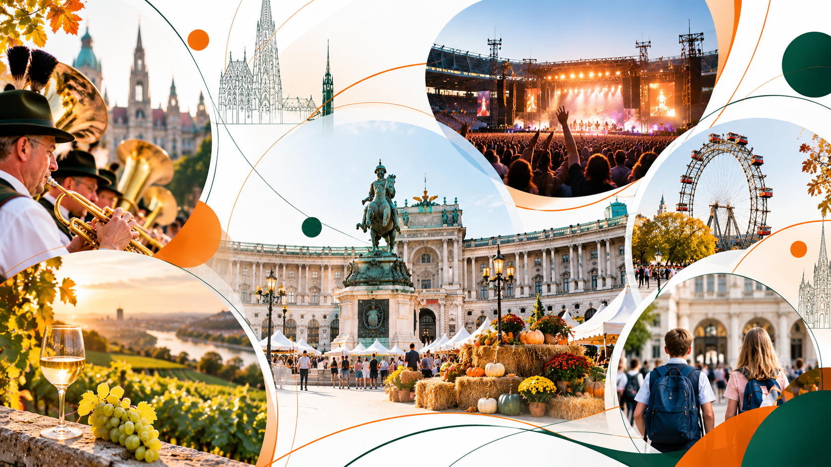 Wien im September 2026: Blasmusikfest, Toten Hosen im Happel-Stadion, ernte.dank.festival am Heldenplatz, Kaiser Wiesn, Kirtage, Weinwandertag und Schulstart – alle Termine, Preise und Adressen.