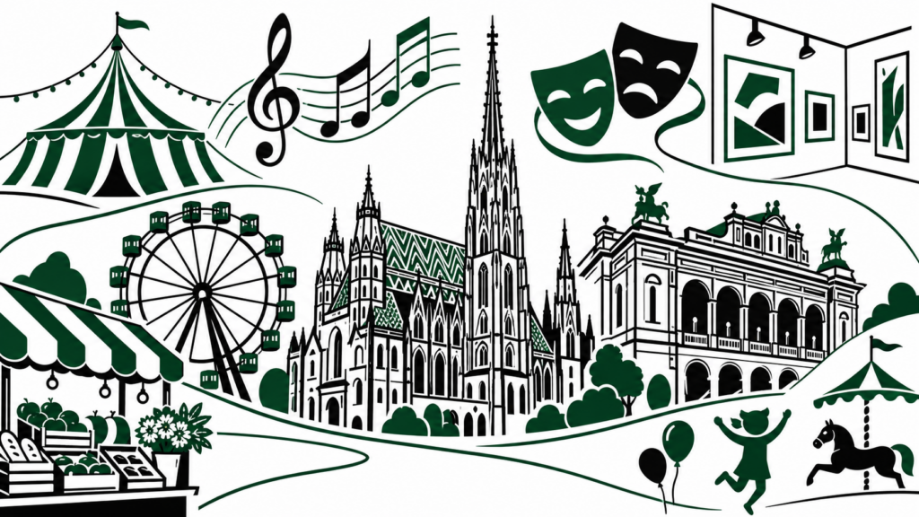 Wien am 26. und 27. September 2026: Kaiser Wiesn, Flohmärkte, Weinwandertag, Vienna Design Week, Roncalli, Konzerte, Museen und Kinderprogramm mit Zeiten, Adressen, Preisen und Wetter.