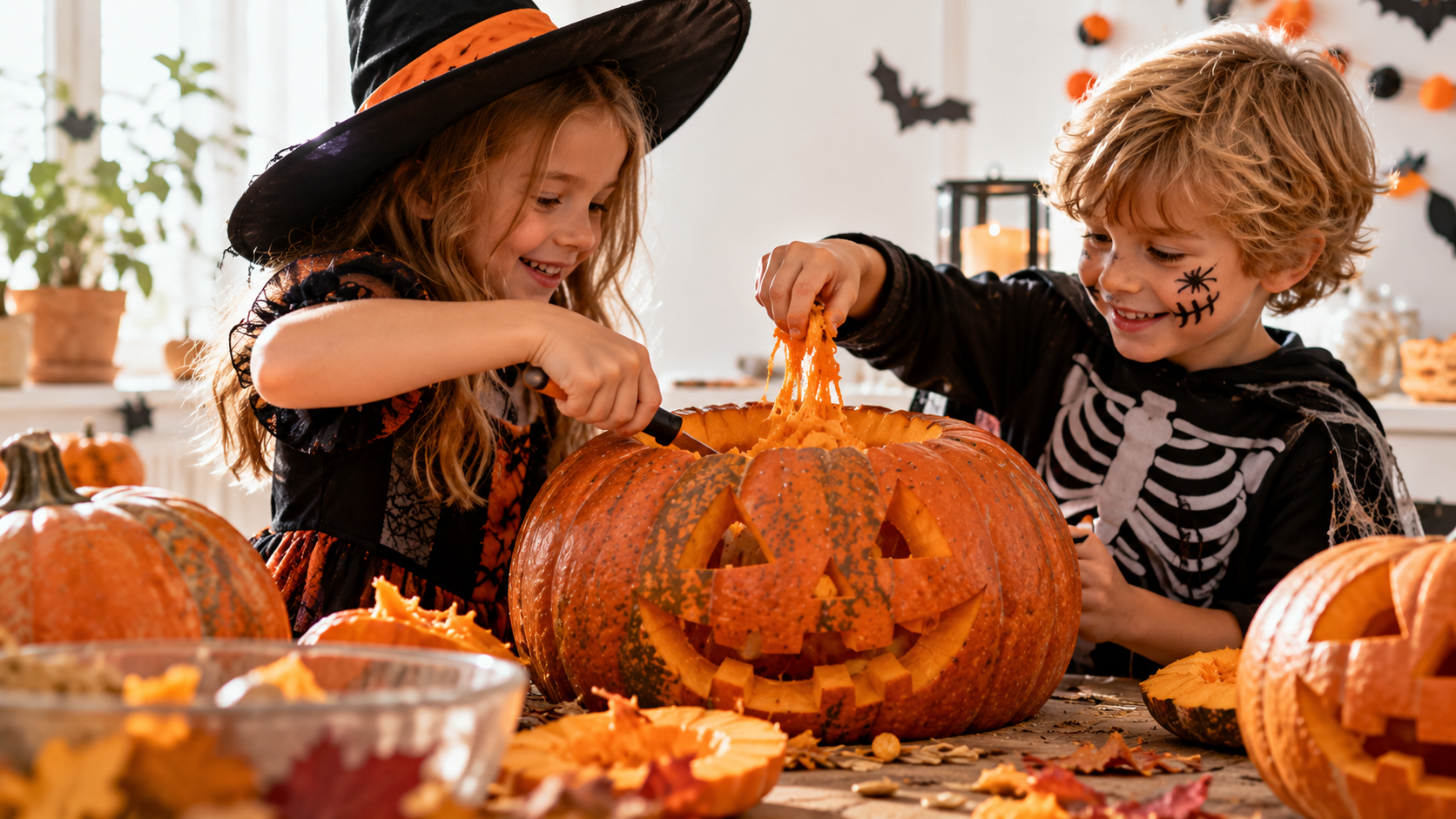 Halloween in Wien 2026: 7 Events mit Preisen, Uhrzeiten und Adressen. Von Kinderprogrammen im Prater bis zu Gruselshows, Führungen und Partys am 31. Oktober – für Familien und Erwachsene. Alle Infos!