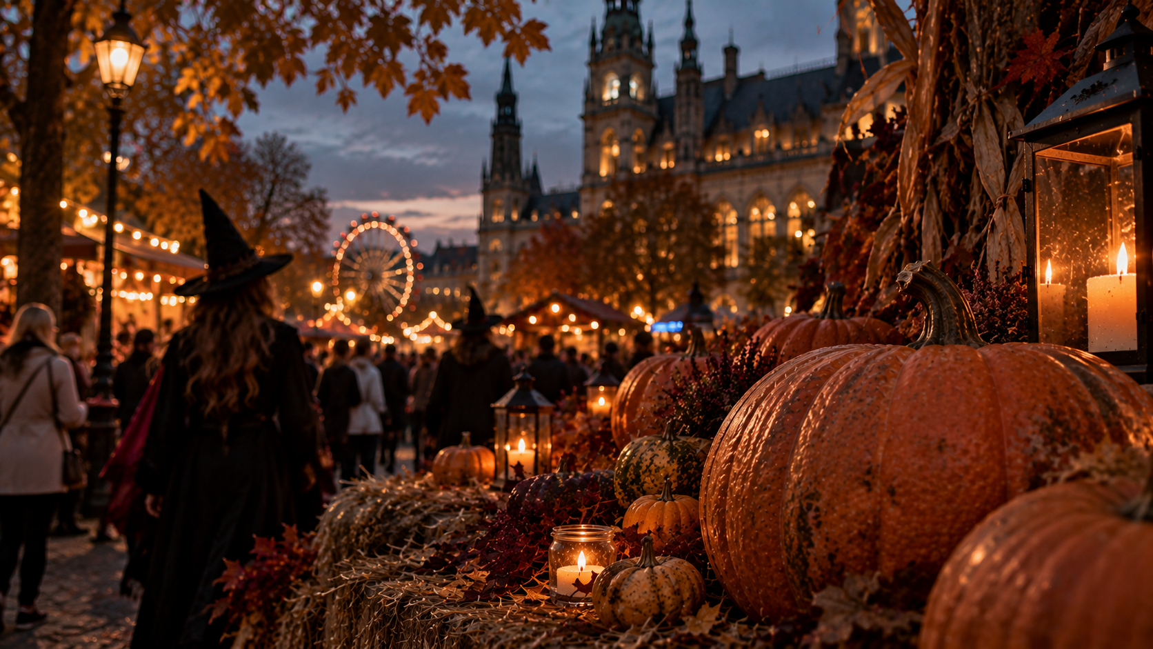 Halloween in Wien 2026: 7 Events mit Preisen, Uhrzeiten und Adressen. Von Kinderprogrammen im Prater bis zu Gruselshows, Führungen und Partys am 31. Oktober – für Familien und Erwachsene. Alle Infos!